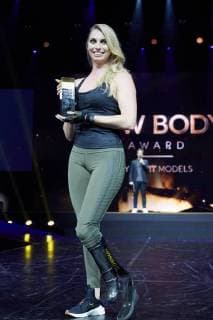 Best Story Award Winner Christina award Ceremony the McFit New Body Award in Berlin at 26 10 2017 McFit New Body Award