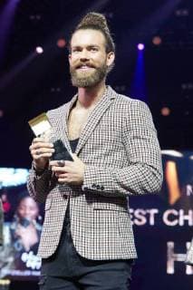 Best Character Award Winner Hank award Ceremony the McFit New Body Award in Berlin at 26 10 2017 McFit New Body Award