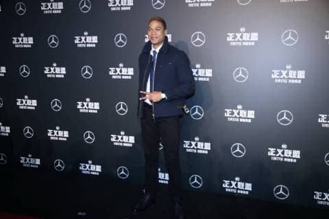 BEIJING, CHINA - OCTOBER 26: Actor Ray Fisher attends Justice League premiere at 798 Art Zone on October 26, 2017 in Beijing, China.  Copyright: xVCGx CFP111130869986