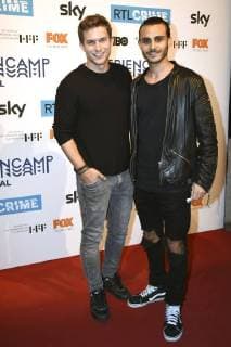 Florian Frowein and Charif at the Opening the with the Screening the BBC TV Series SS GB in the College for Television and Film Munich 26 10 2017 Foto:xP.xSchönbergerx xFuturexImage