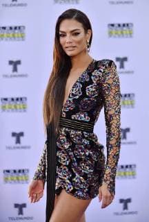 Zuleyka Rivera arrives for the Latin American Music Awards 2017 at Hollywood s Dolby Theatre in Los Angeles on October 26, 2017.  LAP20171026847 CHRISTINExCHEW