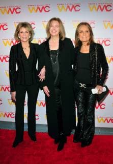 NEW YORK NY OCTOBER 26 Jane Fonda Julie Burton and Gloria Steinem at the Women s Media Center 2017 Women s Media Awards at Capitale on October 26 2017 in New York City Copyright: xJohnxPalmerx