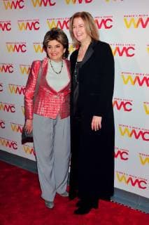 NEW YORK NY OCTOBER 26 Gloria Allred and Julie Burton at the Women s Media Center 2017 Women s Media Awards at Capitale on October 26 2017 in New York City Copyright: xJohnxPalmerx