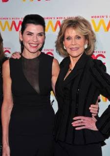 NEW YORK NY OCTOBER 26 Julianna Margulies and Jane Fonda at the Women s Media Center 2017 Women s Media Awards at Capitale on October 26 2017 in New York City Copyright: xJohnxPalmerx
