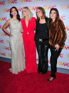 NEW YORK NY OCTOBER 26 Ashley Judd Judith Light Gloria Steinem and Marisa Tomei at the Women s Media Center 2017 Women s Media Awards at Capitale on October 26 2017 in New York City Copyright: xJohnxPalmerx