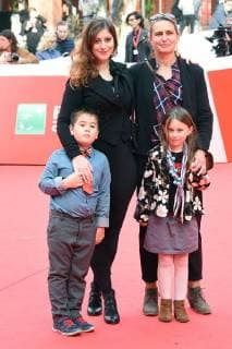 Rome Cinema Fest 2017. Rome Film Festival. Red Carpet The Breadwinner . Pictured: Anita Doron scriptwriter with kids animated movie voices and producer Natalie Ollivier  Copyright: xMaurizioxD Avanzox xIPAx xMaurizioxDxAvanzox