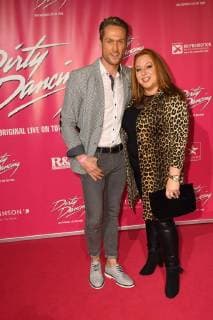 the Model Nico Tail and Actress Rebecca Siemoneit Barum , at 26 10 2017 in Cologne to German premiere the Musical Dirty Dancing