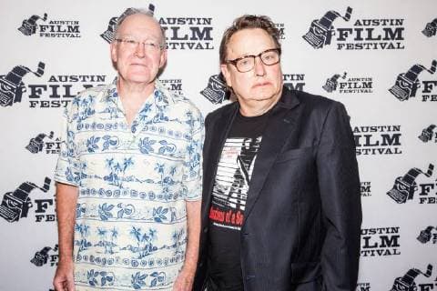 October 26, 2017 - Austin, Texas, USA - John Dwyer and Jeff Brown arrives on the Red Carpet at the Paramount Theater for the Austin Film Festival 2017 premiere of the movie CONFESSIONS OF A SERIAL KILLER. Austin, Tx, October 26th, 2017 (10 26 17). Photo of JOHN DWYER and JEFF BROWN. Austin USA - ZUMAm222 20171026_zap_m222_006 Copyright: xMichaelxMullenixx