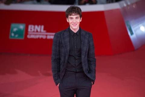 Rome: Una Questione Privata Film Festival Italian actor Alessandro Sperduti during the red carpet of the film Una Questione Privata directed by Vittorio and Paolo Taviani, on the second day of the Rome Film Festival 2017. Rome Italy Auditorium Parco della Musica  MatteoxNardone