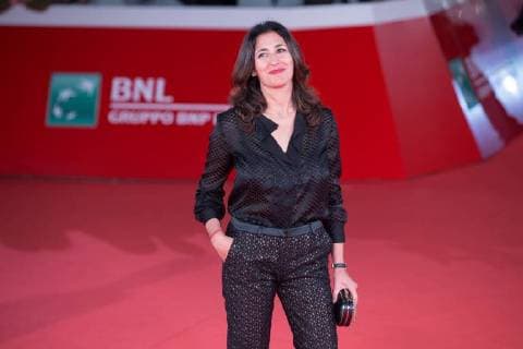 Rome: Una Questione Privata Film Festival Italian actress Antonella Attili during the red carpet of the film Una Questione Privata directed by Vittorio and Paolo Taviani, on the second day of the Rome Film Festival 2017. Rome Italy Auditorium Parco della Musica  MatteoxNardone