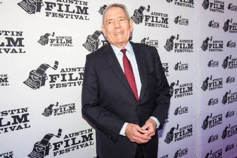October 28, 2017 - Austin, Texas, USA - Dan Rather arrives on the Red Carpet at the Paramount Theater for the Austin Film Festival 2017 premiere of the movie Fail State. Austin, Tx, October 28th, 2017 (10 28 17). Photo of DAN RATHER. Austin USA - ZUMAm222 20171028_zap_m222_003 Copyright: xMichaelxMullenixx