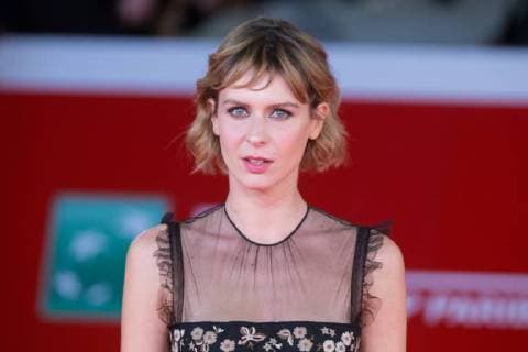 Rome: Red Carpet of movie Stronger Italian actress Elena Radonicich during the red carpet of the movie Stronger with US actor Jake Gyllenhaal during the third day of the Rome Film Fest Rome Italy Auditorium Parco della Musica  MatteoxNardone