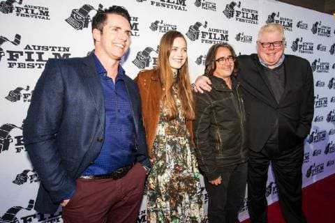 October 28, 2017 - Austin, Texas, USA - Rick Dugdale arrives on the Red Carpet at the Paramount Theater for the Austin Film Festival 2017 premiere of the movie An Ordinary Man. Austin, Tx, October 28th, 2017 (10 28 17). Photo of the RICK DUGDALE, DANIEL PETRIE JR, HERA HILMAR, and BRAD SILBERLING. Austin USA - ZUMAm222 20171028_zap_m222_014 Copyright: xMichaelxMullenixx