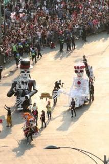 October 28 2017 EUM20171028NAC54 JPG CIUDAD DE MEXICO TraditionsTradiciones Dia de Muertos Aspectos del Desfile del Dia de Muertos 28 de octubre de 2017 Foto Agencia EL UNIVERSALAriel OjedaJMA  - ZUMAu78_ 20171028_zaf_u78_174 Copyright: xElxUniversalx