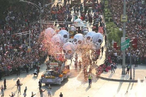 October 28 2017 EUM20171028NAC55 JPG CIUDAD DE MEXICO TraditionsTradiciones Dia de Muertos Aspectos del Desfile del Dia de Muertos 28 de octubre de 2017 Foto Agencia EL UNIVERSALAriel OjedaJMA  - ZUMAu78_ 20171028_zaf_u78_176 Copyright: xElxUniversalx