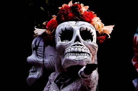 October 28, 2017 - Mexico City, Mexico - Parade of mobile offerings, are part of the Day of the Dead festivities that took place in Mexico City. Mexico City Mexico - ZUMAl109 20171028_shg_l109_804 Copyright: xOmarxLopezx