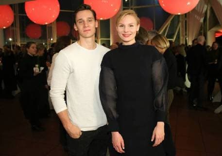 Rick Okon and Rosalie Thomas at the German Academy for Television award Ceremony and Award at 28 10 2017 in Cologne German Academy for Television award Ceremony Award in Cologne 2017