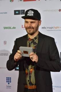 Tobias Neth received Prize for Stunt in Alarm for Cobra 11 – Impact at 28 10 2017 in Cologne at the award Ceremony from Awards to Television professionals all Trades through the German Academy for Television daff to 5 times will here outstanding Benefits at the Production German Television programmes appreciated