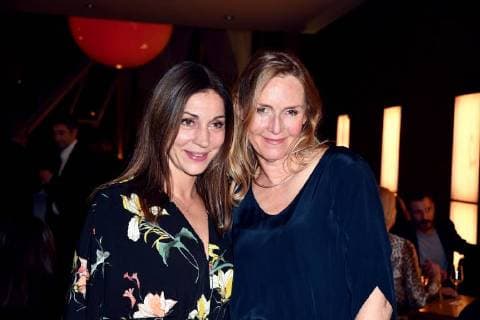 Actor Carolin Fink and Ulrike C Tscharre l r at 28 10 2017 in Cologne at the award Ceremony from Awards to Television professionals all Trades through the German Academy for Television daff to 5 times will here outstanding Benefits at the Production German Television programmes appreciated