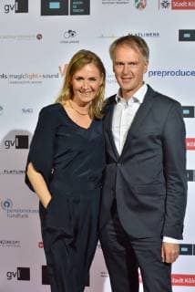 Actress Carolin Fink and Accompaniment at 28 10 2017 in Cologne at the award Ceremony from Awards to Television professionals all Trades through the German Academy for Television daff to 5 times will here outstanding Benefits at the Production German Television programmes appreciated
