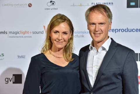 Actress Carolin Fink and Accompaniment at 28 10 2017 in Cologne at the award Ceremony from Awards to Television professionals all Trades through the German Academy for Television daff to 5 times will here outstanding Benefits at the Production German Television programmes appreciated