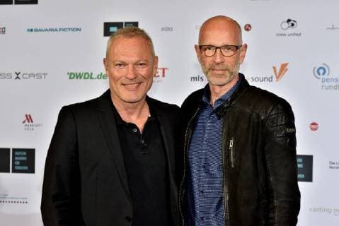 Actor Klaus Nierhoff l r and Thomas Wernicke at 28 10 2017 in Cologne at the award Ceremony from Awards to Television professionals all Trades through the German Academy for Television daff to 5 times will here outstanding Benefits at the Production German Television programmes appreciated