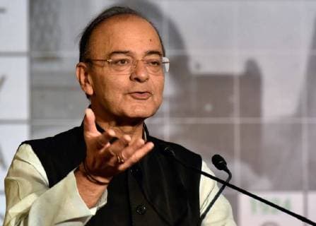 MUMBAI, INDIA - OCTOBER 28: Finance Minister and Minister of Corporate Affairs Arun Jaitley during the 40th Jamnalal Bajaj Foundation Awards at The Taj Mahal Palace Hotel, on October 28, 2017 in Mumbai, India. Every year, these awards of the Foundation are given to honor and encourage the unprecedented contributions of individuals towards the upliftment and development of the society, rural community and the nation, at large. (Photo by Kunal Patil Hindustan Times ) Finance Minister Arun Jaitley Attends 40th Jamnalal Bajaj Foundation Awards