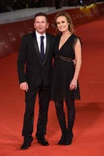 Foto IPP Gioia Botteghi 29 10 2017 Roma Festa del cinema di Roma red carpet Gael Morel e Sandrine Bonnaire Italy Photo Press - World Copyright  0