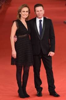 Bilder des Tages Rome Cinema Fest 2017. Rome Film Festival. Red Carpet film Take the Big . Pictured: Sandrine Bonnaire and Gael Morel director  Copyright: xMaurizioxD Avanzox xIPAx xMaurizioxDxAvanzox
