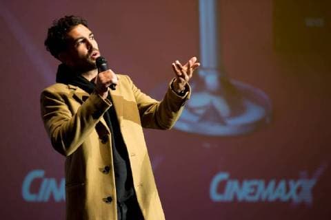 Film Fack JU Göhte 3 Film Fack JU Göhte 3 presentation in Cinema Cinemaxx Dammtor with Actor Elyas M Barek Hamburg 29 10 2017
