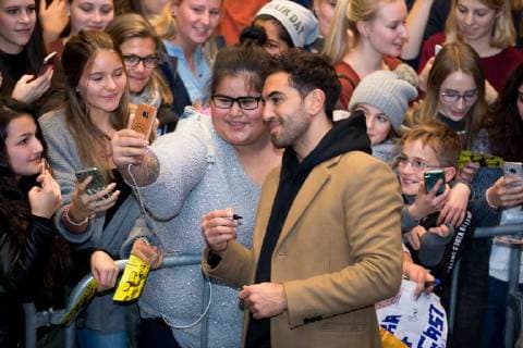 Film Fack JU Göhte 3 Film Fack JU Göhte 3 presentation in Cinema Cinemaxx Dammtor with Actor Elyas M Barek Hamburg 29 10 2017