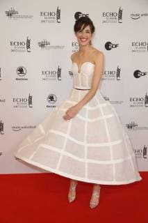 Hamburg Camille Thomas Prize winner Echo Classical 2017 award Ceremony in the Elbphilharmonie in Hamburg at 29 10 2017