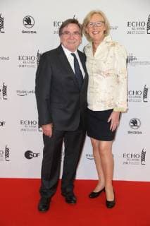 Hamburg Elmar and Anita Wepper Echo Classical 2017 award Ceremony in the Elbphilharmonie in Hamburg at 29 10 2017