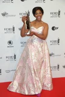 Hamburg Pretty Yende presents theirs Echo Echo Classical 2017 award Ceremony in the Elbphilharmonie in Hamburg at 29 10 2017
