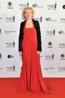 Anne Schwanewilms at the award Ceremony of Echo Classical at 29 10 2017 in Hamburg Echo Classical 2017 in Hamburg