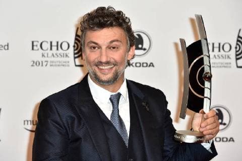 Prize winners Jonas Kaufmann at the award Ceremony of Echo Classical at 29 10 2017 in Hamburg Echo Classical 2017 in Hamburg Preistraeger photo call