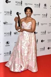 Prize winner Pretty Yende at the award Ceremony of Echo Classical at 29 10 2017 in Hamburg Echo Classical 2017 in Hamburg