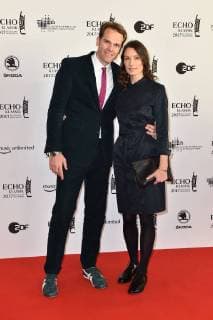Florian press and Kathrin Kühnel at the award Ceremony of Echo Classical at 29 10 2017 in Hamburg Echo Classical 2017 in Hamburg