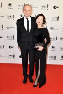 Bernhard Fleischer and Michaela Noa at the award Ceremony of Echo Classical at 29 10 2017 in Hamburg Echo Classical 2017 in Hamburg
