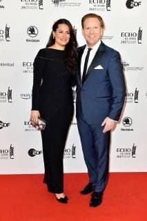 Daniel Hope and Silvana Kaiser at the award Ceremony of Echo Classical at 29 10 2017 in Hamburg Echo Classical 2017 in Hamburg