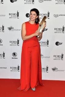 Prize winner Ksenija Sidorova at the award Ceremony of Echo Classical at 29 10 2017 in Hamburg Echo Classical 2017 in Hamburg