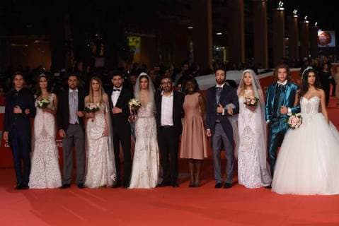 Filmfestival Rom: C est la vie Premiere Foto IPP Gioia Botteghi 30 10 2017 Roma Festa del cinema di Roma red carpet e la vita, Eric Toledano, Eye Haidara Italy Photo Press - World Copyright  0