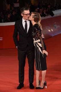 Foto IPP Gioia Botteghi 30 10 2017 Roma Festa del cinema di Roma red carpet Justine Mattera e marito Italy Photo Press - World Copyright  0