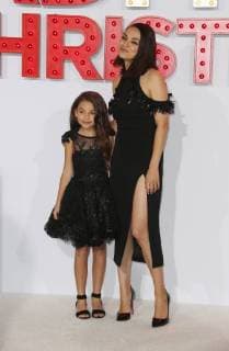 WESTWOOD CA OCTOBER 30 Mila Kunis Ariana Greenblatt at Premiere Of STX Entertainment s A Bad Moms Christmas At The Regency Village Theatre in Westwood California on October 30 2017 Copyright: xFayexSadoux