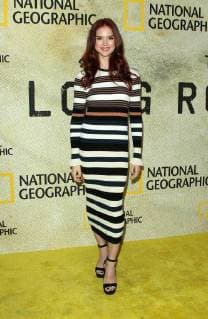 Los Angeles, CA, U.S. - 30 October 2017 - Los Angeles, California - Emily Tyra. National Geographic The Long Road Home Premiere held at Royce Hall in UCLA in Los Angeles. Photo Credit: AdMedia Los Angeles U.S. - ZUMAa123 20161030_zaa_a123_587 Copyright: xAdmediax