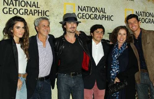 Premiere du film The Long Road Home a Los Angeles. 30 October 2017 - Los Angeles, California - Nikki Reed, Seth Reed, Ian Somerhalder and guest. National Geographic?s The Long Road Home Premiere held at Royce Hall in UCLA in Los Angeles. Photo Credit: AdMedia 221896 AdMedia Starface 2017-10-30 CA Los Angeles Etats-Unis  Copyright: xAdMediax STAR_221896_076