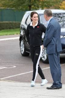 . 31 10 2017. London, United Kingdom. The Duchess of Cambridge arriving at the Lawn Tennis Association at the National Tennis Centre in London.  xStephenxLockx xi-Imagesx IIM-16252-0002