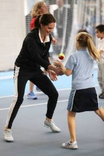 . 31 10 2017. London, United Kingdom. The Duchess of Cambridge at the Lawn Tennis Association at the National Tennis Centre in London.  xStephenxLockx xi-Imagesx IIM-16252-0021