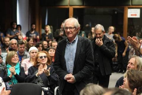 October 31, 2017 - British director KEN LOACH give a press conference during the 30th Panorama of European Cinema. - ZUMAv62_ 20171031_zaf_v62_016 Copyright: xAristidisxVafeiadakisx