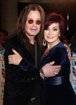 Ozzy Osbourne and his Wife Sharon Osbourne at the Arrival to the Pride of Britain Awards at 30 10 2017 in London Pride of Britain Awards 2017 in London